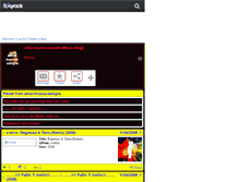 Tablet Screenshot of amor-musica-sempre.skyrock.com