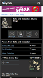 Mobile Screenshot of belleandsebastiansongs.skyrock.com