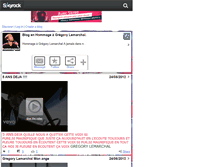 Tablet Screenshot of hommageagregorylemarchal.skyrock.com