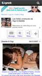 Mobile Screenshot of gigi-zezette.skyrock.com