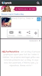 Mobile Screenshot of helpxxphotofiltre.skyrock.com