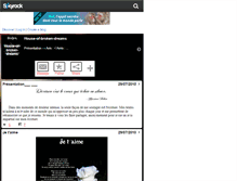 Tablet Screenshot of house-of-broken-dreams.skyrock.com