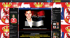 Desktop Screenshot of jovanovicmilan.skyrock.com