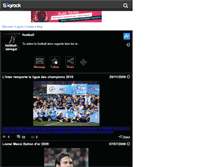 Tablet Screenshot of football-senegal.skyrock.com