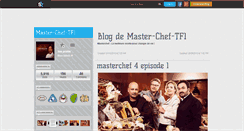 Desktop Screenshot of master-chef-tf1.skyrock.com