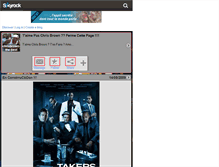 Tablet Screenshot of chrisbrown-the-best.skyrock.com