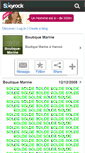 Mobile Screenshot of boutique-marine.skyrock.com