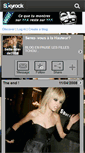Mobile Screenshot of belle-fille-de2008.skyrock.com