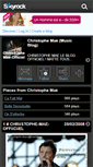 Mobile Screenshot of chriistophe-mae-officiel.skyrock.com