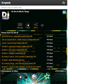 Tablet Screenshot of dj-sim-b-official.skyrock.com
