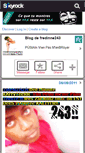 Mobile Screenshot of fredinne243.skyrock.com