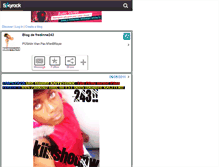 Tablet Screenshot of fredinne243.skyrock.com