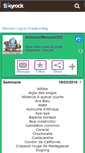 Mobile Screenshot of animauxmenaces222.skyrock.com