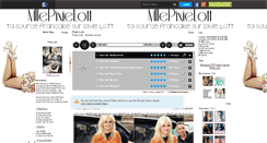 Desktop Screenshot of mllepixielott.skyrock.com