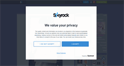 Desktop Screenshot of fic-about-maryse.skyrock.com