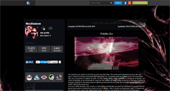 Desktop Screenshot of missshadows.skyrock.com