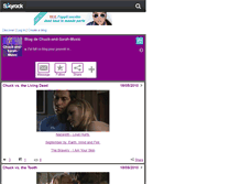 Tablet Screenshot of chuck-and-sarah-music.skyrock.com