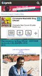 Mobile Screenshot of christophe-mae34500.skyrock.com