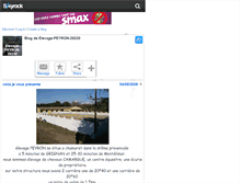 Tablet Screenshot of elevage-peyron-26230.skyrock.com