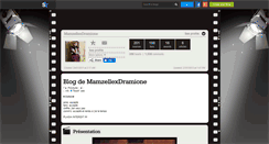 Desktop Screenshot of mamzellexdramione.skyrock.com