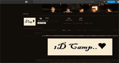 Desktop Screenshot of 1dcamp.skyrock.com