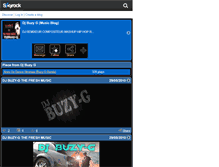 Tablet Screenshot of djbuzy-g.skyrock.com