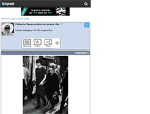 Tablet Screenshot of catherinedeneuve.skyrock.com