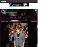 Tablet Screenshot of ilovejustinbieberdu76.skyrock.com