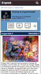 Mobile Screenshot of dragonballgt29.skyrock.com