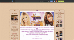 Desktop Screenshot of hannah-montana25.skyrock.com