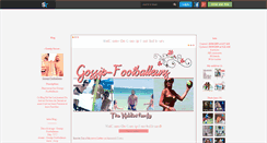 Desktop Screenshot of gossip-footballeurs.skyrock.com