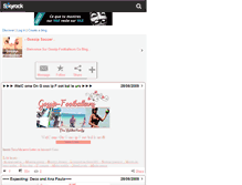 Tablet Screenshot of gossip-footballeurs.skyrock.com