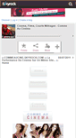 Mobile Screenshot of commeaucine.skyrock.com