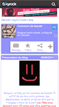 Mobile Screenshot of concouurs-beauuty.skyrock.com