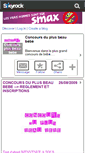 Mobile Screenshot of concours-plus-beau-bebe.skyrock.com