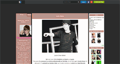 Desktop Screenshot of mag-justin-bieber-news.skyrock.com