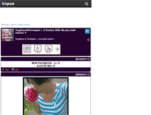 Tablet Screenshot of angelique-yeah.skyrock.com