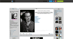 Desktop Screenshot of j0ohnny-depp.skyrock.com