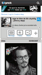 Mobile Screenshot of j0ohnny-depp.skyrock.com