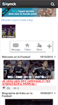 Mobile Screenshot of is-football.skyrock.com