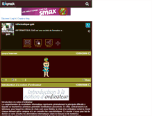 Tablet Screenshot of informatique-gab.skyrock.com