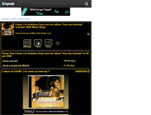 Tablet Screenshot of fannyj-officiel.skyrock.com