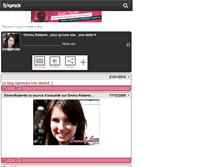 Tablet Screenshot of emmarobertts.skyrock.com