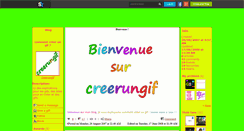 Desktop Screenshot of creerungif.skyrock.com