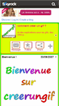 Mobile Screenshot of creerungif.skyrock.com