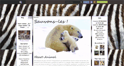 Desktop Screenshot of heart-animal.skyrock.com