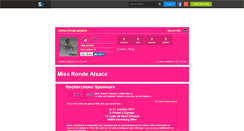 Desktop Screenshot of miss-ronde-alsace.skyrock.com