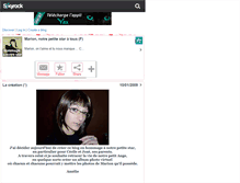 Tablet Screenshot of hommage-a-notre-star.skyrock.com