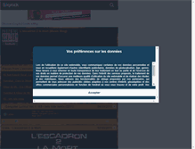 Tablet Screenshot of lescadron2-la-mort.skyrock.com