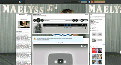 Desktop Screenshot of maelysslachanteusee.skyrock.com